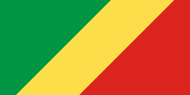 Kongo Flagge Visum